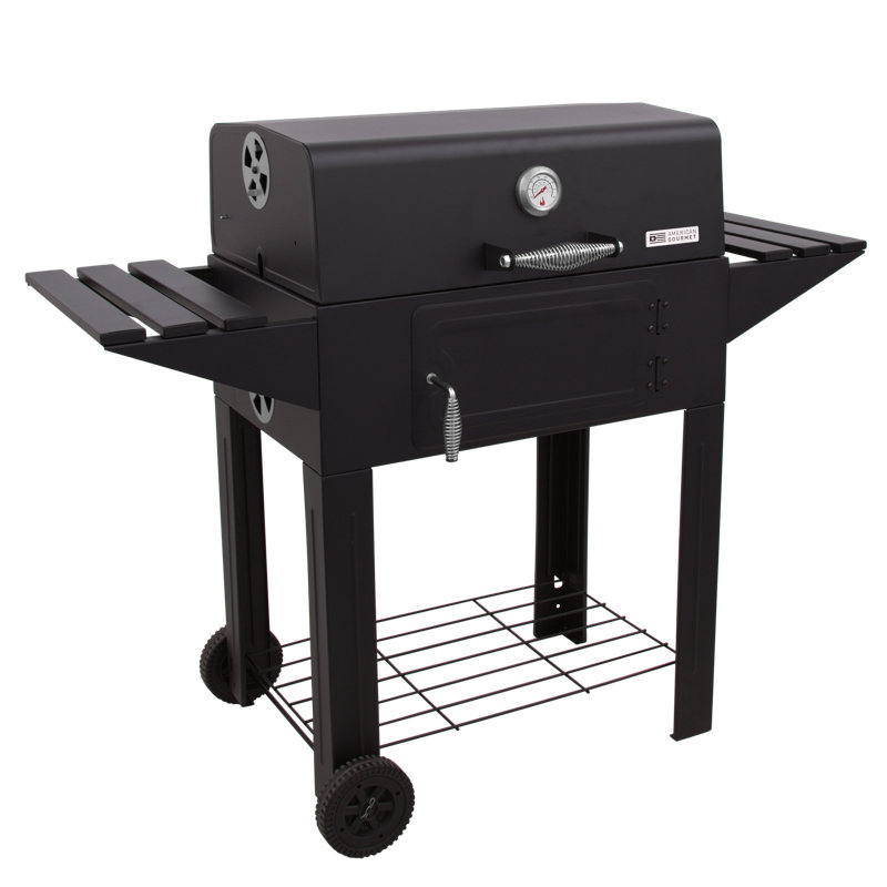 Charbroil American Gourmet Sante Fe 615 Charcoal Grill with Side